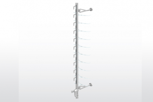 BARRA ALUMINIO CON SEG 10 PIEZAS