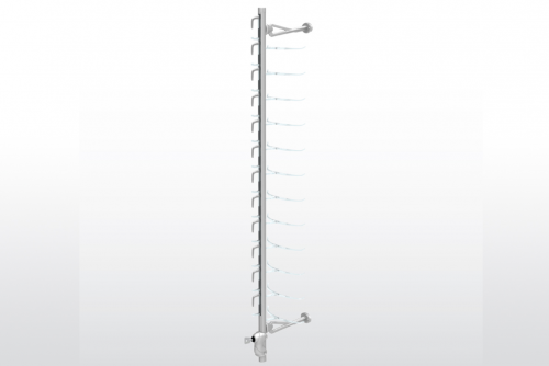 BARRA ALUMINIO CON SEG 12 PIEZAS