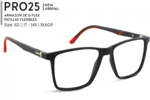 PRO25 MBLK-BLKRED OPTICAL